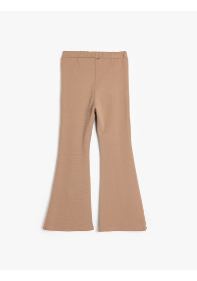 Koton İspanyol Paça Tayt Pantolon Beli Lastikli Yırtmaç Detaylı Bej 5wkg40269ak Ekru Koton İspanyol Paça Tayt Pantolon Beli Lastikli Yırtmaç Detaylı Bej 5wkg40269ak Ekru