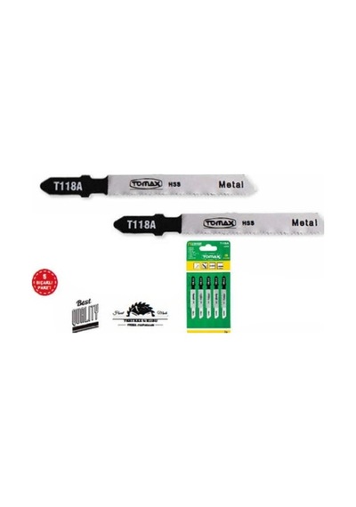 Tomax T118a Hss Metal Dekupaj Ağzı 5 Adet