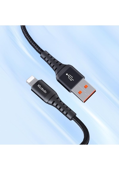 Ca-2261 Apple Uyumlu iPhone Hızlı Data-şarj Kablo 3a 1mt - Siyah Standart
