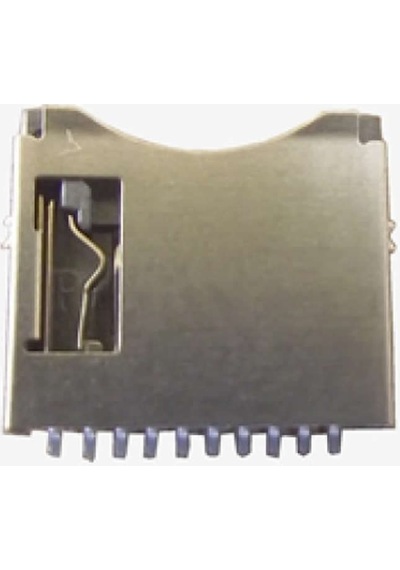 Micro Sd Kart Soketi Hafıza Kartı Microsd Kart Bellek Yaylı Kart Algılayıcı 8 + 2 Pin Konnektör