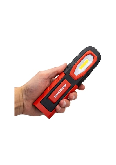 İzeltaş 14000005383 600 Lümen Cob Led Şarjlı Büyük Boy Çalışma Lambası Siyah