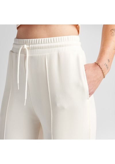 Converse Wide-leg French Terry Kadın Krem Eşofman Altı