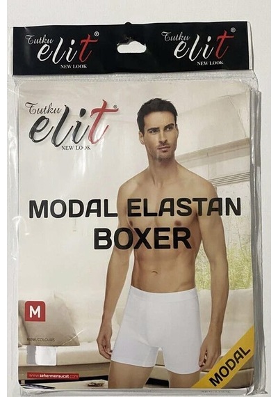 Erkek Modal Likralı Boxer 1251 - 12 Adet 001
