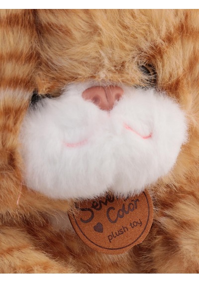 Can Oyuncak Peluş Oyuncak 25 Cm Oturan Kedi - Standart Çok Renkli G7988L03226N1