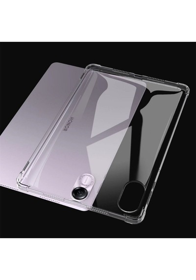 Honor Pad X9 11.5'' Inç Uyumlu Şeffaf Silikon Köşe Koruyuculu Tablet Kılıfı Kılıf