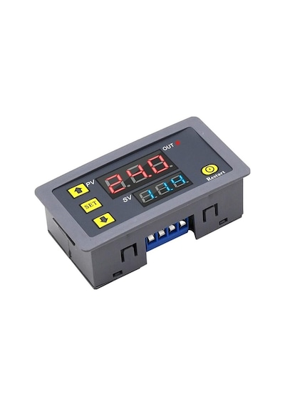 T3230 220v 20a Programlanabilir Dijital Led Ekranlı Zamanlayıcı Gecikme Rölesi - Döngüsel Zaman Ayarlı Kontrol Kartı