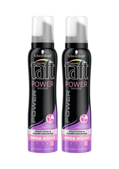 Taft 2'li Power Kaşmir Köpük 150 ml