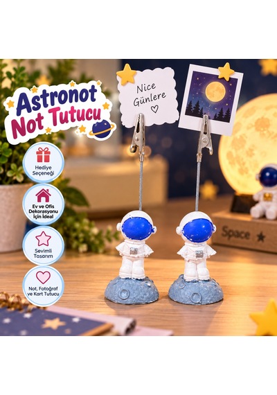 Astronot Not Tutucu