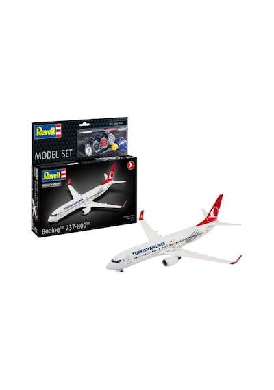Revell Model Set Türk Hava Yolları Boeing 737-800 63772
