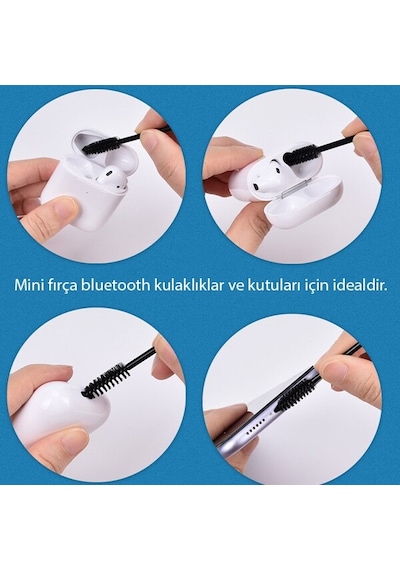 Pc Klavye Apple Uyumlu AirPods Temizleme Telefon Tv Ekran Temizleme Seti