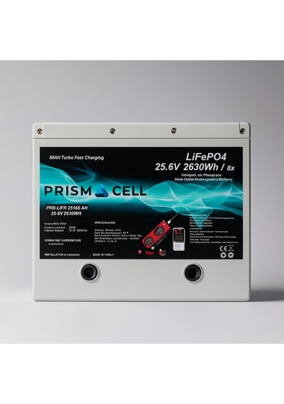 Prismacell 25.6v 105ah Lifepo4 Akü Solar & Marin