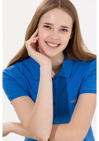 U.S. Polo Assn. Kadın Basic Polo Yaka Tişört 50266348-vr046 168389 U.S. Polo Assn. Kadın Basic Polo Yaka Tişört 50266348-vr046 168389