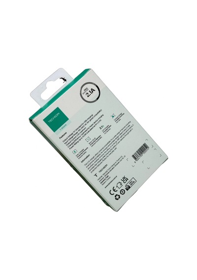 Techson 2.1a 5v Usb Tekli Şarj Adaptörü Şarj Başlığı S10a10