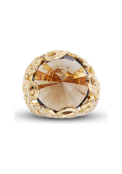 Kuyumcudukkani Özel Tasarım Otantik Gümüş Yüzük-10182-g-smoky 13 Gold