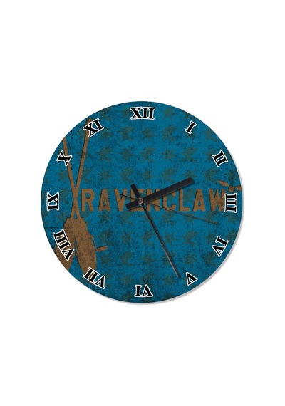 Ravenclaw Harry Potter Akarlı Duvar Saati (407732620) Çok Renkli