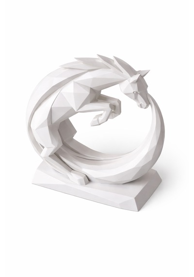 Low Poly Ejderha Figürü Fantastik Ejderha Heykeli 3d Baskı Dekoratif Masaüstü Süsü 0