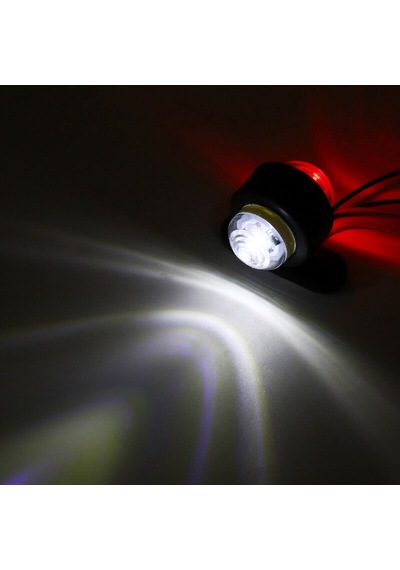 Gpr Takoz Lamba 10 Adet Kırmızı Beyaz Ledli Mini Takoz Lambası