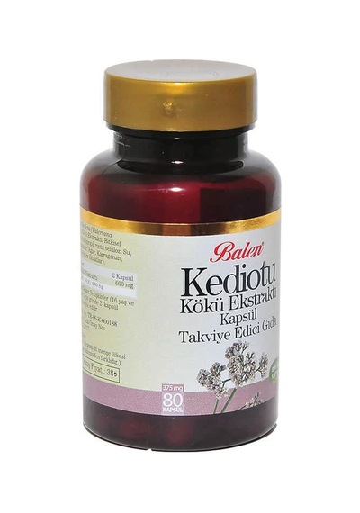 Kediotu Kökü Ekstraktı 80 Kapsül