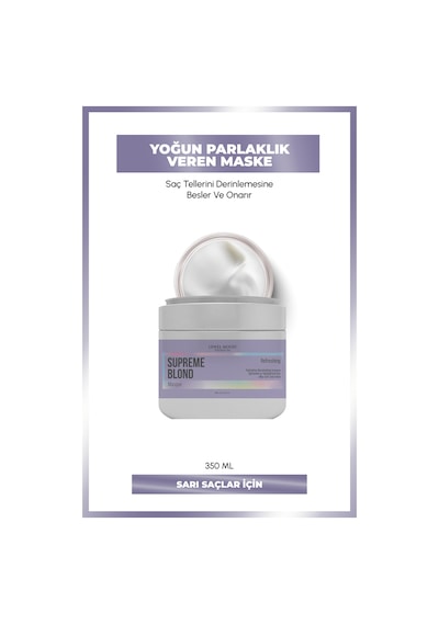 Lewel Mood Premium Supreme Blond Masque 350 ML