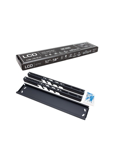 Lcd Mount 32'' - 50'' Sabit Lcd Duvar Askı Aparatı Vesa:400x400