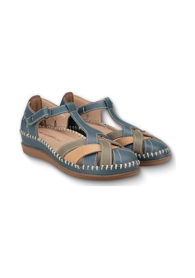 Forelli Larnı-g Kadın Deri Sandalet Bluejean-taba