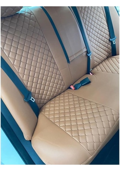 Mercedes-Benz C180 Araca Özel Deri Oto Koltuk Kılıfı (488429866)