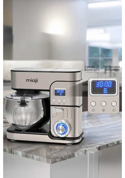 Mioji Mio MX10 6L 1500W Mikser & Blender Seti