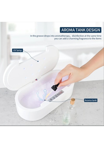 Omniax Akıllı Uv Dezenfeksiyon Kutusu Telefon Aksesuar Maske Takı Sterilizasyon Cihazı