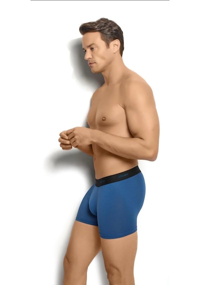 Jiber Erkek Modal Boxer 6 Adet-321 Indigo