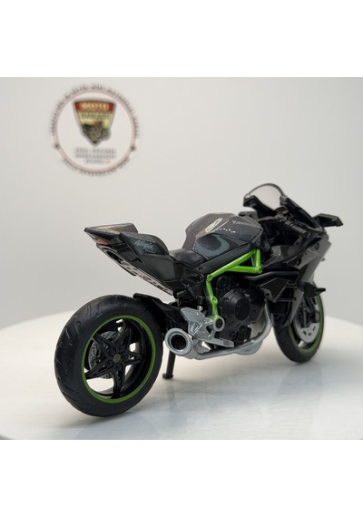 Kawasaki Ninja H2r - 1:18 Ölçek 12cm Kutulu Diecast Model