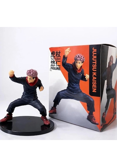 Anime Jujutsu Kaisen Yuji İtadori Figürü 20 Cm Alk5272