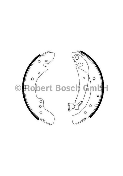 BOSCH 986487521 KAMPANA BALATA 14Q DUCATO 94-02 / BOXER 94-02 / J