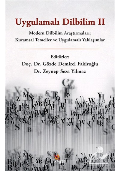 Uygulamalı Dilbilim Iı & Modern Dilbilim Araştırmaları: Kurams...