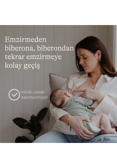 Lansınoh 2 x 330 Ml Biberon ve Naturalwave Biberon Emziği 6 Ay+