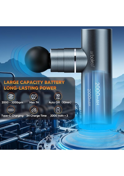Arboleaf Masaj Tabancası Rahatlama İçin Sıcak İşlevli Mini Masaj Tabancası, 5 Seviye Ve 4 Ataşmanlı Kas Masajı Kullanışlı, Güçlü Masaj Tabancası Ultra Sessiz Usb C Şarj Edilebilir Arboleaf Masaj Tabancası Rahatlama İçin Sıcak İşlevli Mini Masaj Tabancası, 5 Seviye Ve 4 Ataşmanlı Kas Masajı Kullanışlı, Güçlü Masaj Tabancası Ultra Sessiz Usb C Şarj Edilebilir