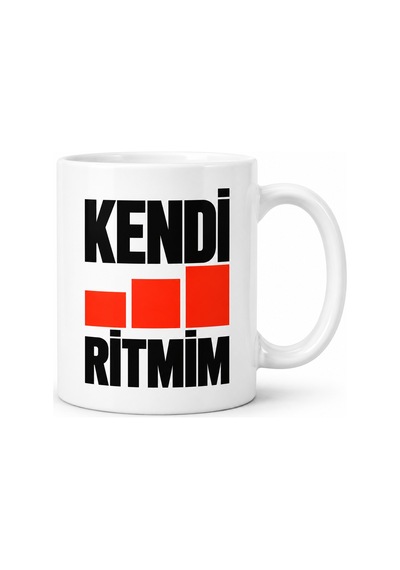 Ventra Kendi Ritmim Tasarımlı Porselen Kupa - Model 688 Ventra