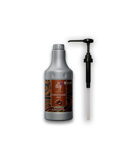 Chocolate Bar Sos 2,5 Kg Çikolata Aromalı Profesyonel Kahve, Milkshake, Waffle, Tatlı Ve Kokteyl Sosu