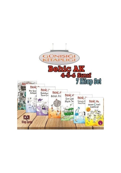 Yaşasın Ç Harfi Kardeşliği - Postayla Gelen Deniz Kabuğu - Çatıdaki Gezegen 7 Kitap Set Behiç Ak