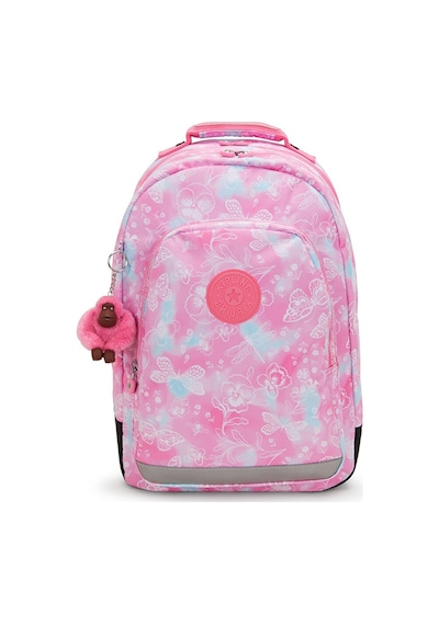 Kıplıng Class Room Büyük Boy Sırt Çantası Pembe Garden Clouds