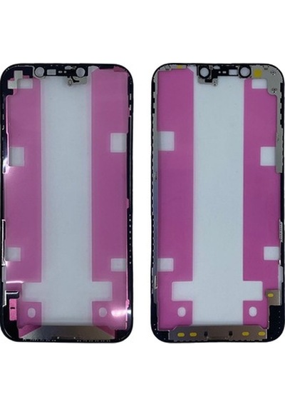 Apple Uyumlu iPhone 12 Pro Için Nettech Ekran Çıtası (530312631)-Siyah