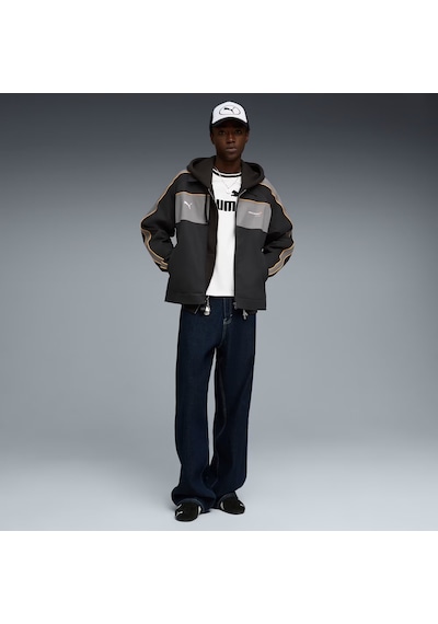 Puma Mclaren Racıng Coach T7 Erkek Ceket 637506 07 Gri