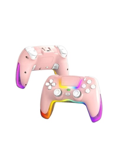 Ps4 Kol Kablosuz Gamepad Oyuncu Kol/androd/Apple iPhone Uyumlu/çift Titreşim/6 Eksenli Rgb Mod/ps4/switch/pc