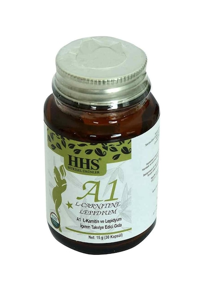 Hhs A1 L-Carnitine Lepidium  Bitkisel 30 Kapsül