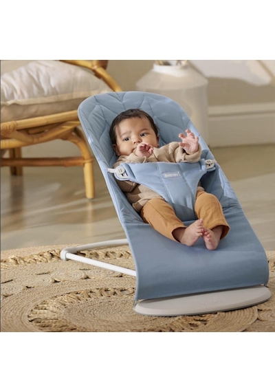 Babybjörn Bliss Ana Kucağı Petal Cotton Oyuncaklı / Blue