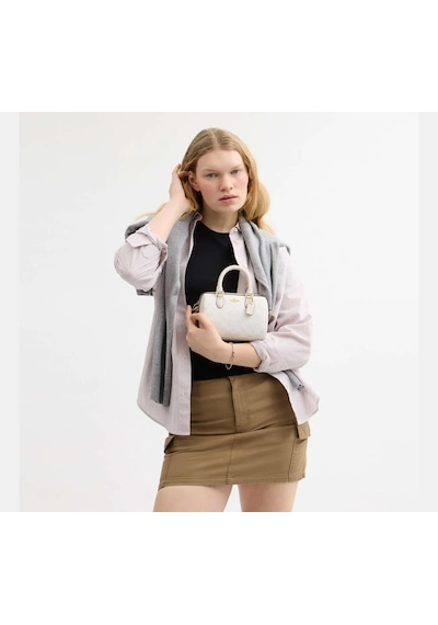 Coach Mini Rowan Crossbody Kadın Çanta Beyaz