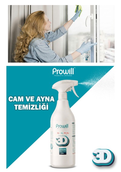 Probiyotikli 3 Boyutlu Çok Amaçlı Temizleyici Sprey 1 Lt. Hava,yüzey,mikro Yüzey Temizleyici Tekli