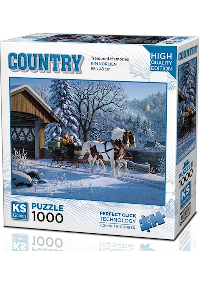Ks Games 1000 Parça Değerli Anılar Puzzle - Kim Norlien