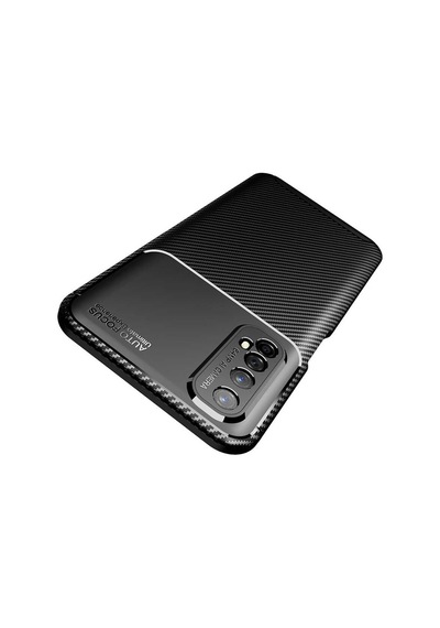 Realme 7 Kılıf Zore Negro Silikon Kapak Kahverengi