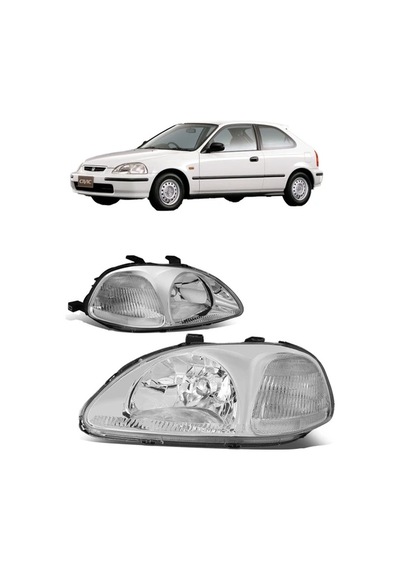 Honda Cıvıc İle Uyumlu Oem Far Takımı 1996-1998