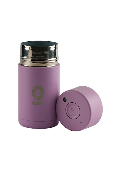 Frank Green Lila Düğme Kapaklı Mini Termos 355 ML No:123